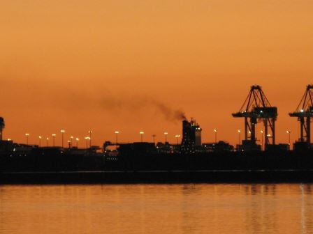 Sunset over coal terminal.jpg